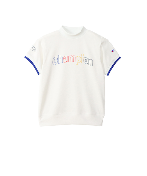 チャンピオン（CHAMPION）ゴルフウェア 速乾 半袖 モックネックシャツ CW-BG304 020