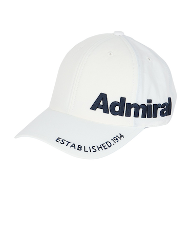 アドミラル ゴルフ（Admiral GOLF）ゴルフキャップ サイドロゴキャップ ADMB5A07-WHT
