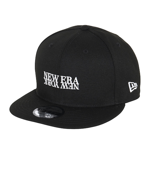 ニューエラ（NEW ERA）帽子 ゴルフ 抗菌 キャップ 9FIFTY NENY ロゴ ブラック 14326262