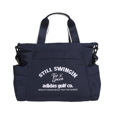 アディダス（adidas）ゴルフ 保冷ポケット付き グラフィック 2WAY ラウンドバッグ KTI99-JF4641NVY