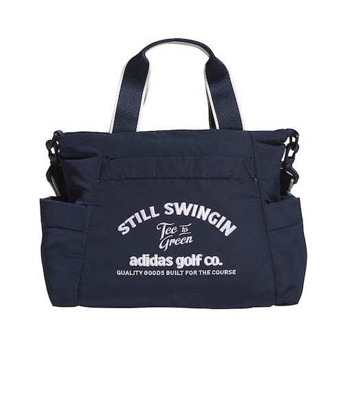 アディダス（adidas）ゴルフ 保冷ポケット付き グラフィック 2WAY ラウンドバッグ KTI99-JF4641NVY