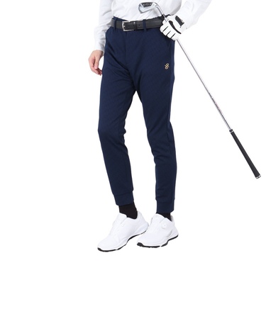 ゴルフウェア GMジャガード ジョガーパンツ BD12PT07-M NVY