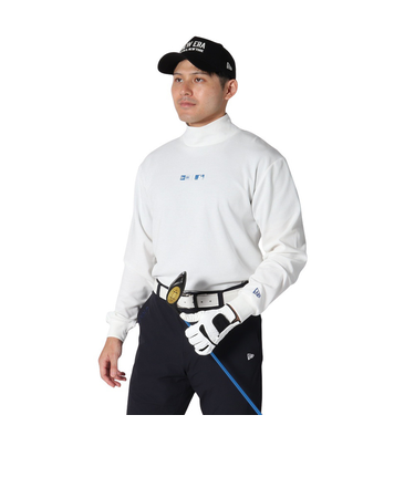 ニューエラ（NEW ERA）ゴルフウェア 吸汗速乾 ハイカラー パフォーマンス 長袖Tシャツ ロサンゼルス・ドジャース 14326420