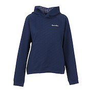 ゴルフウェア GMジャガード パーカープルオーバー BD34HD15-W NVY