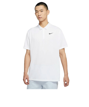 ナイキ（NIKE）ゴルフウェア 通気 速乾 ドライフィット ビクトリー ソリッド 半袖ポロシャツ DH0823-100