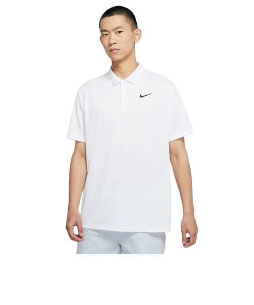 ナイキ（NIKE）ゴルフウェア 通気 速乾 ドライフィット ビクトリー ソリッド 半袖ポロシャツ DH0823-100
