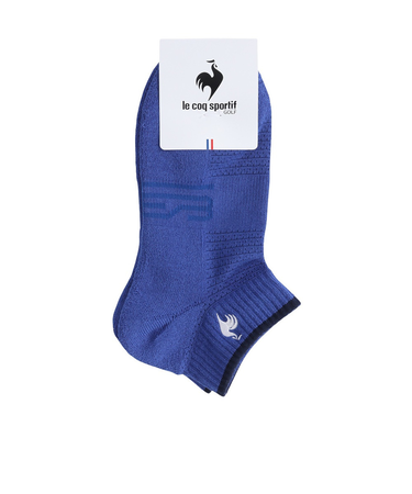 ルコックスポルティフ（lecoqsportif）ゴルフ 涼感アンクル丈ソックス LG5SSO11L BL00