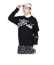 ルコックスポルティフ（lecoqsportif）ゴルフウェア 変形クルーネックセーター LG4FST03L BK00