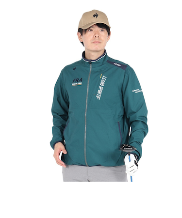 ルコックスポルティフ（lecoqsportif）ゴルフウェア アウター 撥水 防風 トレッチフォーサー 2WAYブルソン LG4FWB00M GR00