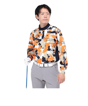 ルコックスポルティフ（lecoqsportif）ゴルフウェア 吸汗速乾 ストレッチフォーサー 2WAYシャツ LG4FLS50M OR00