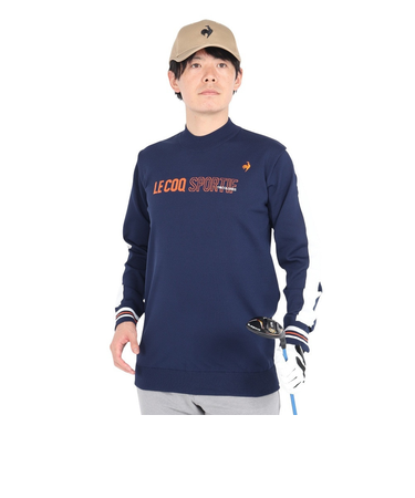 ルコックスポルティフ（lecoqsportif）ゴルフウェア ストレッチフォーサー 長袖 シャツセーター LG4FST02M NV00