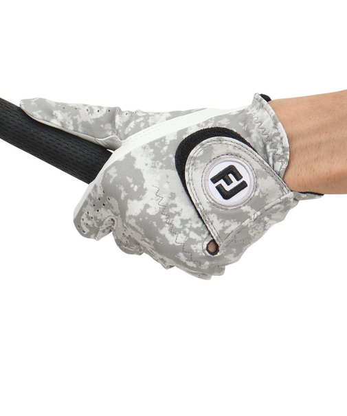 ゴルフグローブ 左手用 25 FeelSof Camo Grey FGFS25CGY