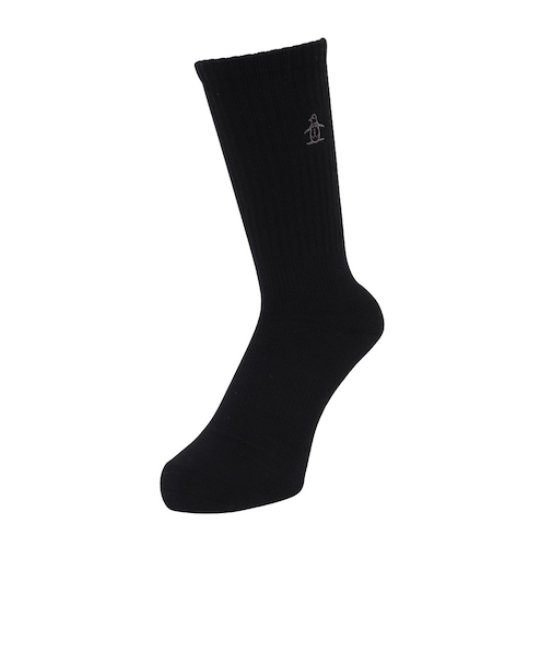 マンシング（MUNSING）ゴルフ 抗菌防臭 クルー丈 ギフトボックス入り ワンポイントソックス MG5SSO04M BK00