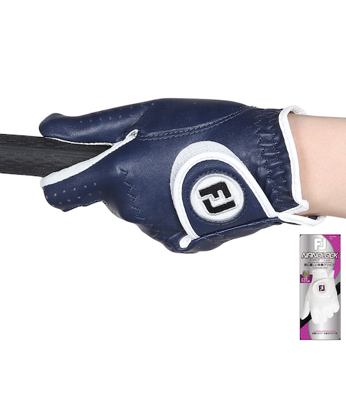 ゴルフグローブ 左手用 ナノロック レディ FGNL24NV