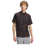 アンダーアーマー（UNDER ARMOUR）ゴルフウェア 吸汗速乾 プレーオフ3.0 プリント 半袖ポロシャツ 1378677 013