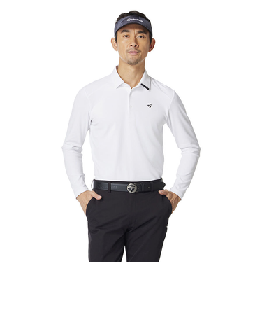 テーラーメイド（TAYLORMADE）ゴルフウェア 吸汗速乾 長袖 TMベーシック ロングスリーブポロ M13135-UN612