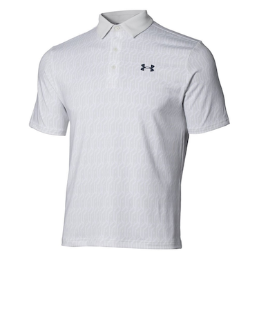 アンダーアーマー(UNDER ARMOUR)ゴルフウェア 吸汗速乾 プレーオフ3.0 プリント 半袖ポロシャツ 1378677 116