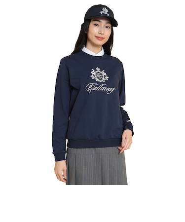 キャロウェイ(CALLAWAY)ゴルフウェア プルオーバー 長袖 クルーネックスウェット C25117201-1120