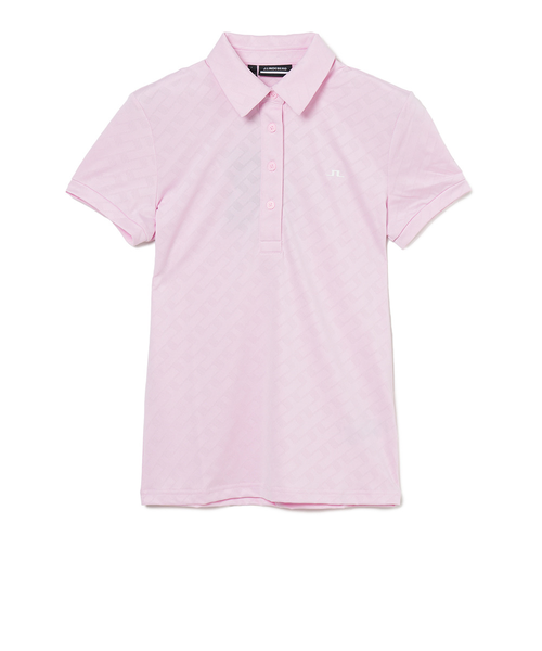 J.LINDEBERG(J.LINDEBERG)ゴルフウェア Alaya ジャガードポロ 072-23243-019(Lady… J.LINDEBERG（J.LINDEBERG）ゴルフウェア Alaya ジャガードポロ 072