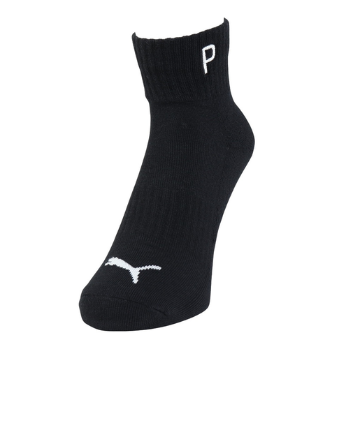 プーマ（PUMA）ゴルフ 消臭 無地 クォーターソックス 2823093-02