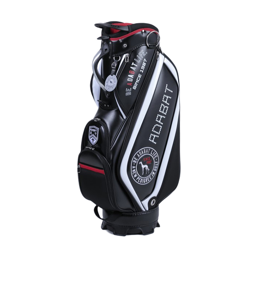 アダバット（ADABAT）ゴルフ カート式 キャディバッグ 9型 5分割 25SS ABC437 BK