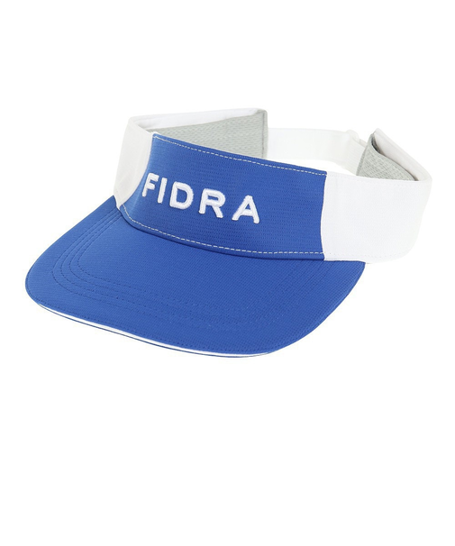 フィドラ（FIDRA）ゴルフ 吸汗 速乾 接触冷感 ピンメッシュバイザー FD5PWD12 BLU
