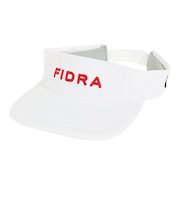 フィドラ（FIDRA）ゴルフ 吸汗速乾 接触冷感 ピンメッシュバイザー FD5PWD12 WHT