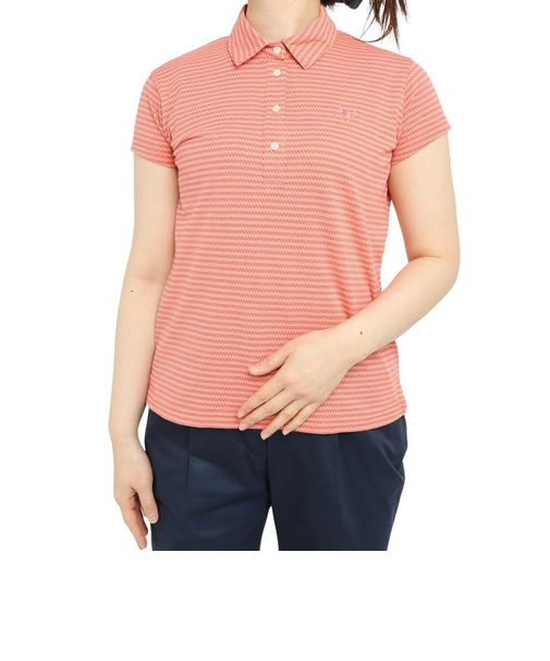 クランク（CLUNK）ゴルフウェア 吸汗速乾 消臭 半袖ポロシャツ CL5PUG10 SMP