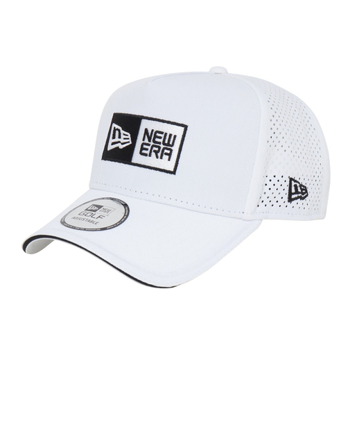 ニューエラ（NEW ERA）ゴルフ 抗菌 9FORTY A-Frame Laser Perforated ボックスロゴ キャップ 14391394
