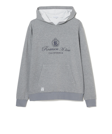 ROSASEN(ROSASEN)ゴルフウェア 長袖パーカー ダンボールニット フーディー 047-33311-25SS-012