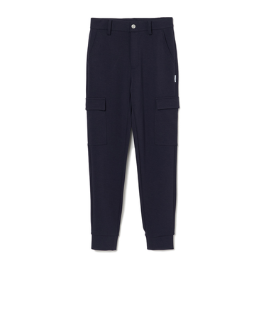 ROSASENゴルフウェア ダンボールニットロングパンツ 048-73311-25SS-098