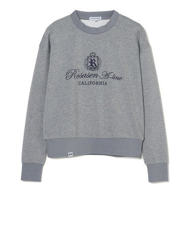 ROSASENゴルフウェア 長袖 ダンボールニットプルオーバー 048-33311-25SS-012