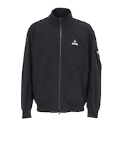 ピン(PING)ゴルフウェア アウター ドビーストレッチ コーデュラ フルジップブルゾン 621-5120101-010