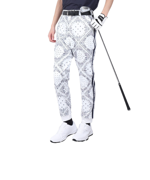 クランク（CLUNK）ゴルフウェア 吸汗速乾 9分丈パンツ CL5PTD57 WHT