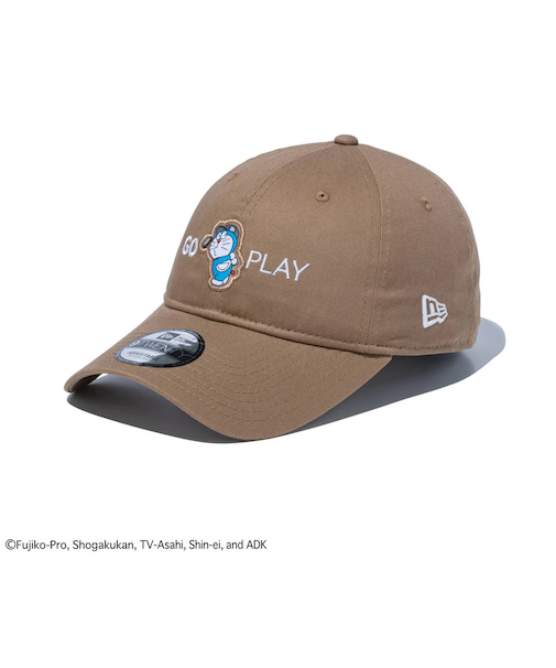 ニューエラ（NEW ERA）ゴルフ アジャスタブル 9TWENTY ロングバイザー ドラえもん スイング キャップ 14520573