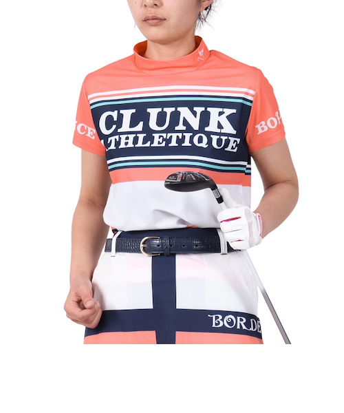 J.LINDEBERG（J.LINDEBERG）ゴルフウェア 短丈 ポロシャツ クロップド