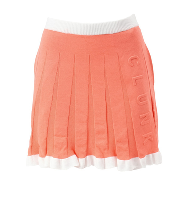 クランク（CLUNK）ゴルフウェア 吸汗速乾 ニットプリーツスカート インナーパンツ付き CL5PUP11 SMP