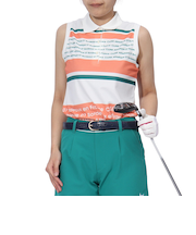 クランク（CLUNK）ゴルフウェア 接触冷感 消臭 ノースリーブシャツ CL5PUG18 SMP