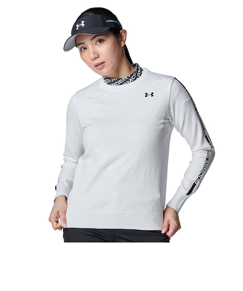 ROSASEN（ROSASEN）ゴルフウェア 長袖 ミックスヤーンニット 048-14011