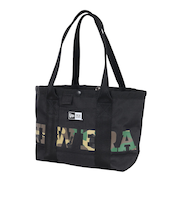 ニューエラ(NEW ERA)ゴルフ トートバッグミニ 6L ワードマークロゴ ブラック×ウッドランドカモ 14518204