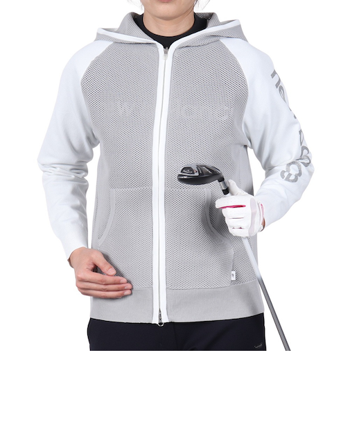 ニューバランス（new balance）ゴルフウェア 長袖 パーカー フルジップ ニット フーディー 012-5172501-023