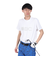 ゴルフウェア 吸水速乾 半袖 ビッグロゴ ハイネックTシャツ BA5RTG03 WHT