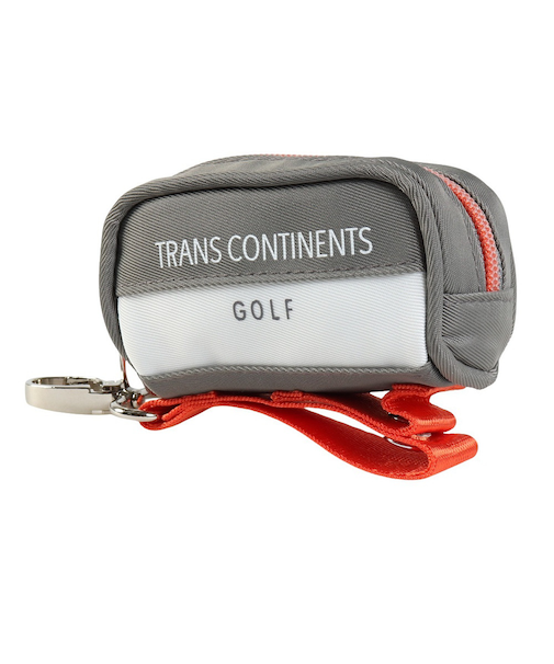 トランスコンチネンツ（TRANS CONTINENTS）ゴルフ 2球用 ボールポーチ TCBP-917gRY