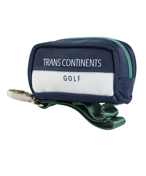 トランスコンチネンツ（TRANS CONTINENTS）ゴルフ 2球用 ボールポーチ TCBP-917 NVY