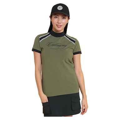 キャロウェイ（CALLAWAY）ゴルフウェア 半袖モックネックシャツ C25134203-1180