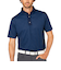 ゴルフウェア 抗菌 ワイドカラー 鹿の子 半袖 ポロシャツ 34572