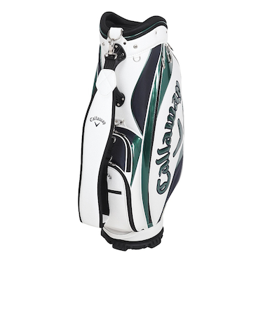 キャロウェイ（CALLAWAY）ゴルフ カート式 キャディバッグ 9.5型 5分割 Exia25 5125009 WHTGRN