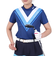ゴルフウェア 吸水速乾 Vライン 半袖 モックネックシャツ BA5RUG32 NVY