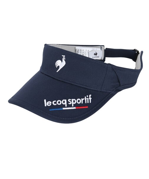 ルコックスポルティフ（lecoqsportif）ゴルフ 定番イヤーカーブサンバイザー LG5SCP51M NV00