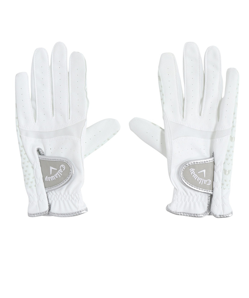 キャロウェイ(CALLAWAY)両手用 ハイパーグリップ デュアル グローブ 5325174 S25 WHT